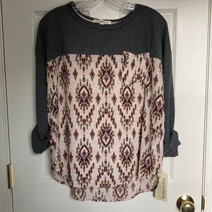 Rewind Women’s Dress Blouse (size M) NWT